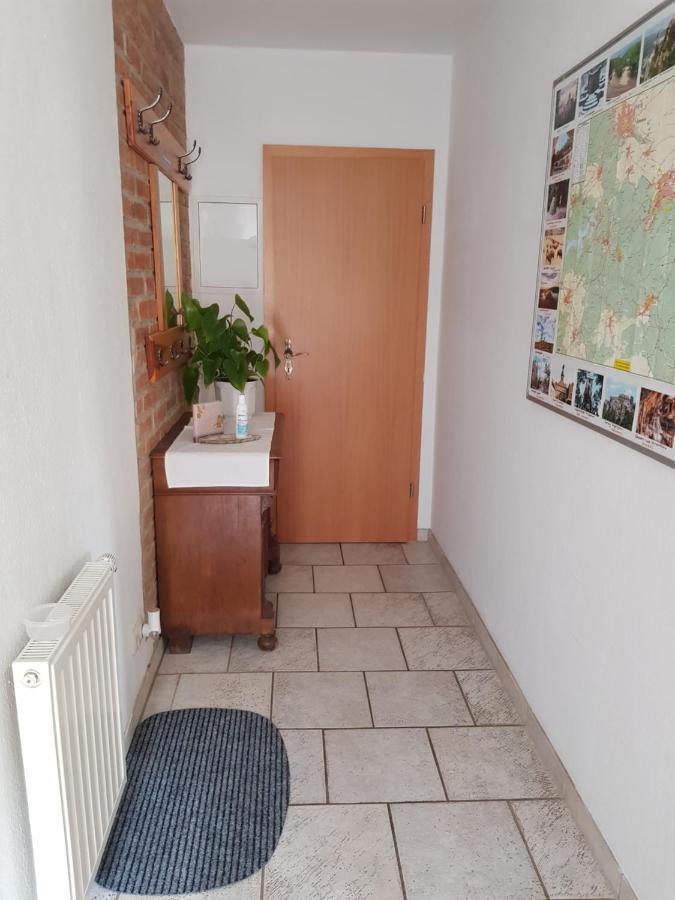 Ferienwohnung Burgenblick ทาเลอ ภายนอก รูปภาพ